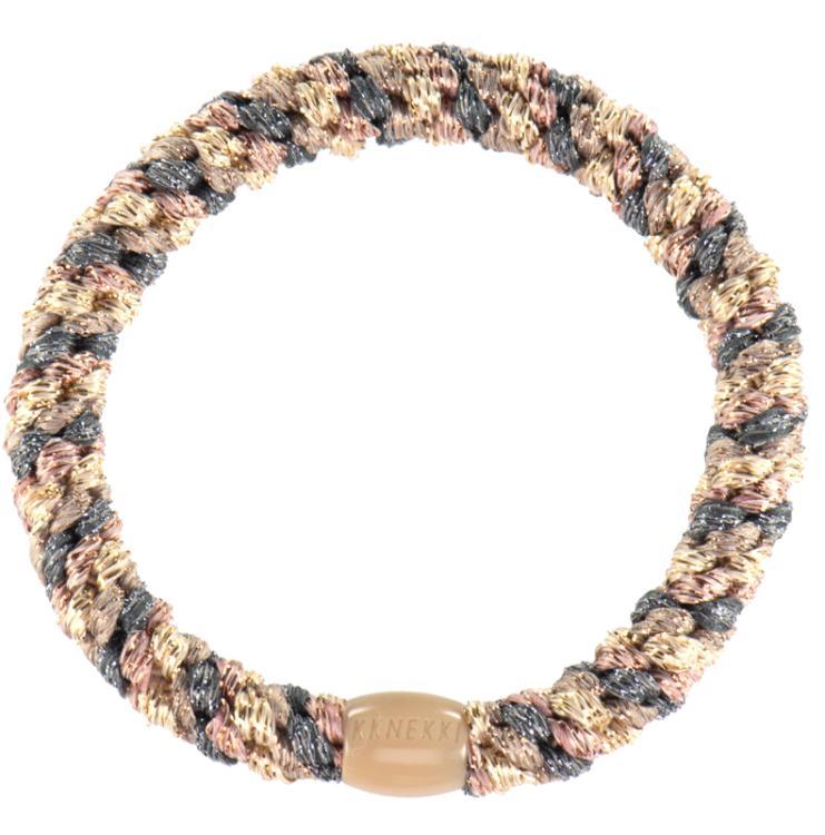 Haargummi Steelgrey-Taupe-Mix von Kknekki