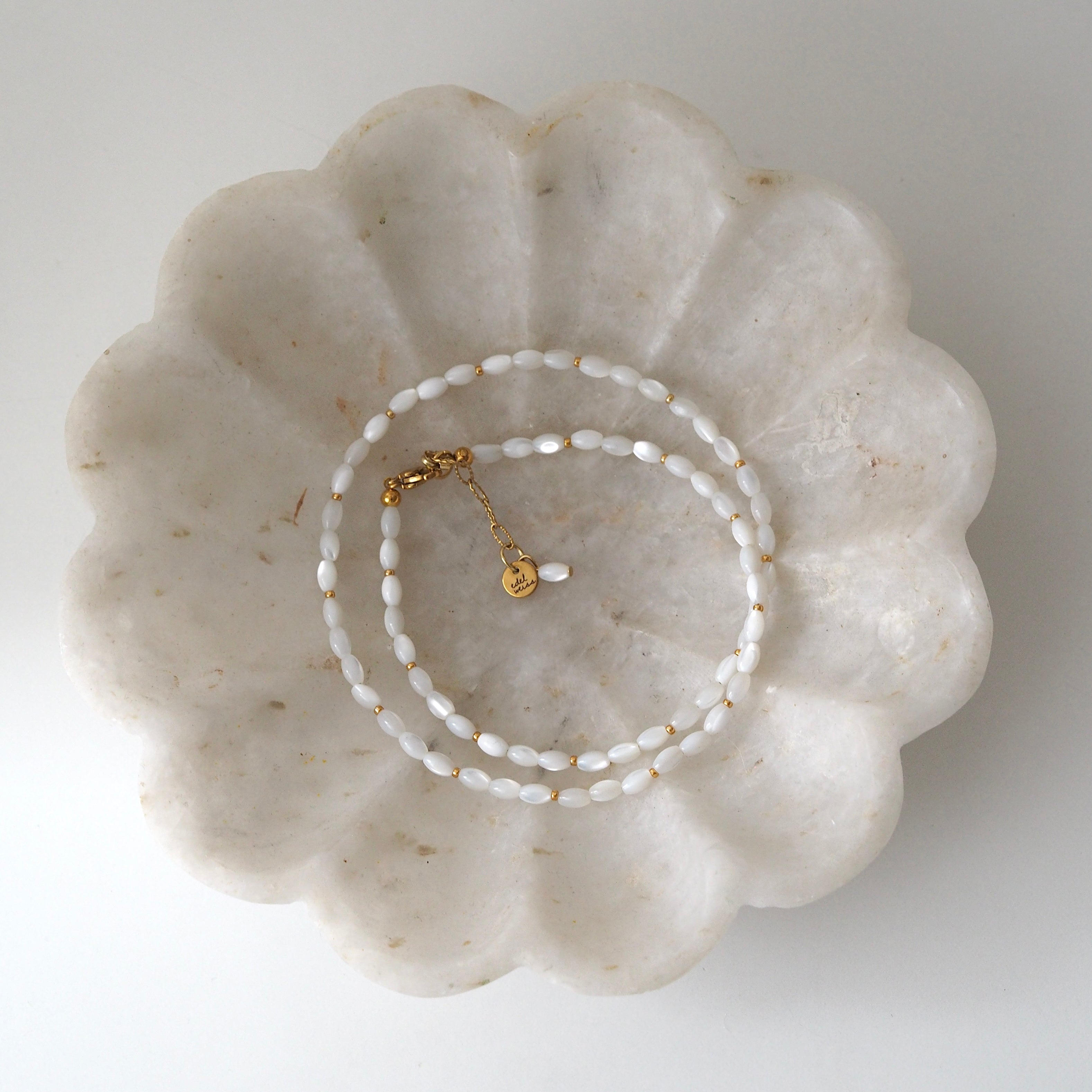 Kette White Shell von edel weiss