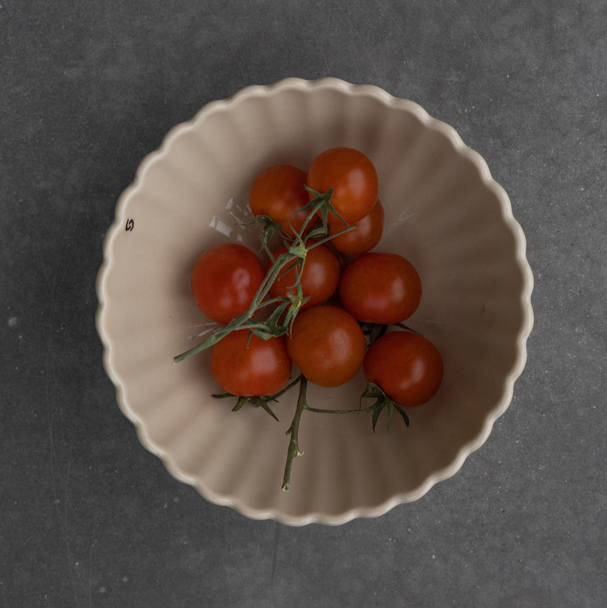 Flora-Schale (beige) von Storefactory