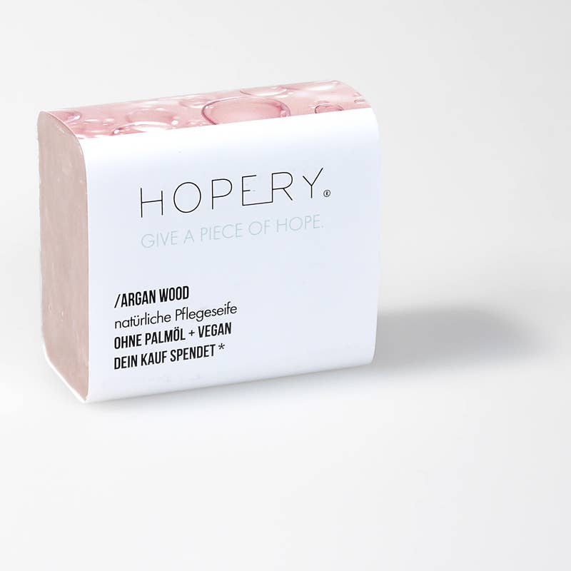 ARGAN WOOD bar soap Hand- & Körperseife von Hopery