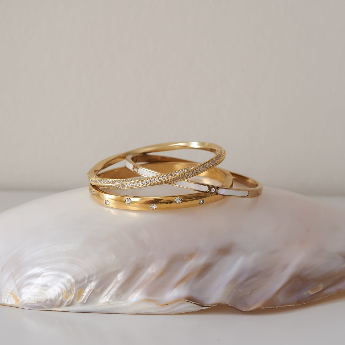 Armreif Pearl von selected by edel weiss