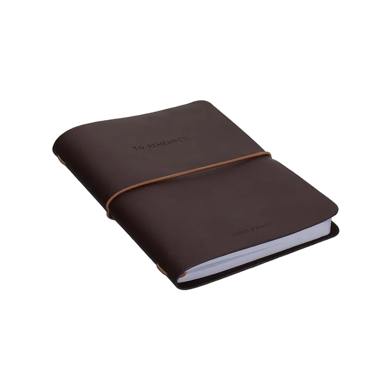 Notizbuch (dark wood ) von Monk & Anna