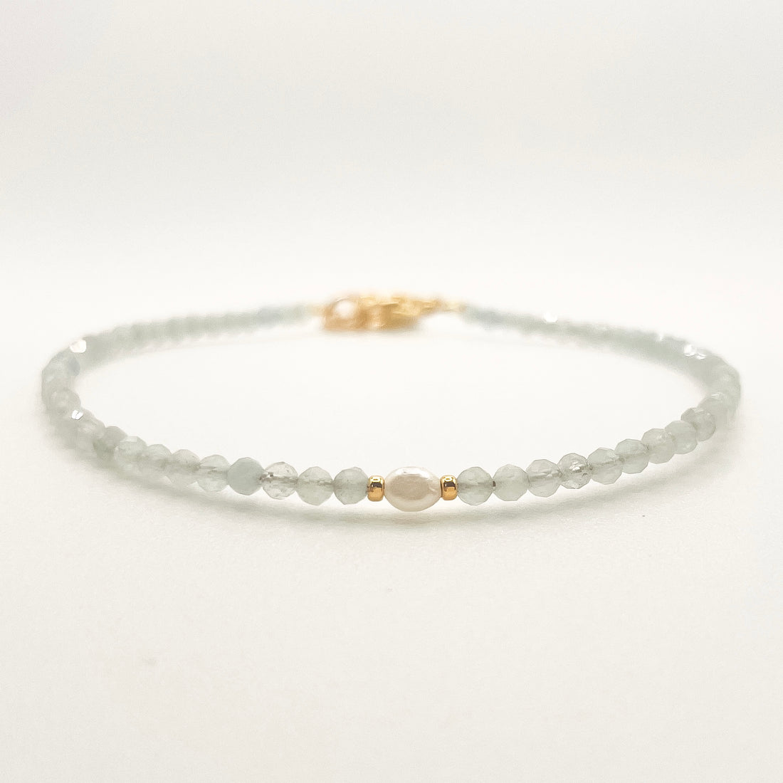 Armband Aqua mini aus Aquamarin von edel weiss edel weiss