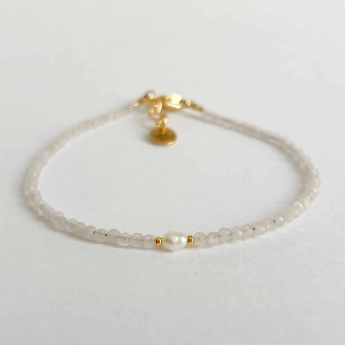 Armband Rosalie mini aus Rosenquarz von edel weiss edel weiss