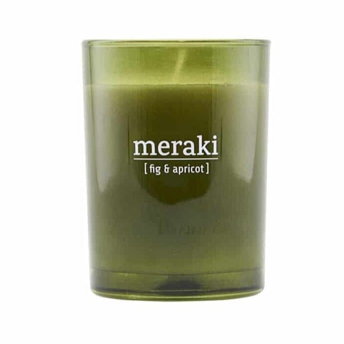 Duftkerze Feige & Aprikose von Meraki edel weiss