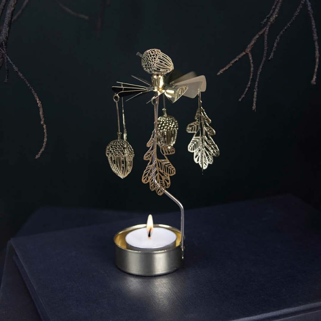 Engelspiel Teelichthalter Eiche von pluto produkter