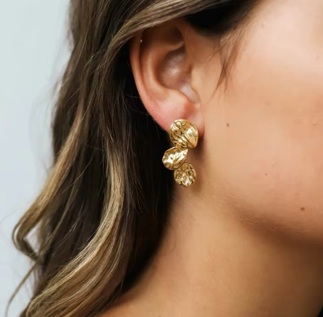 Ohrringe Leaf von selected by edel weiss