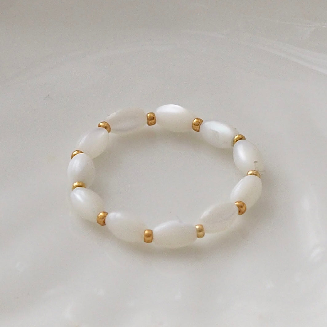 Ring Shell von edel weiss