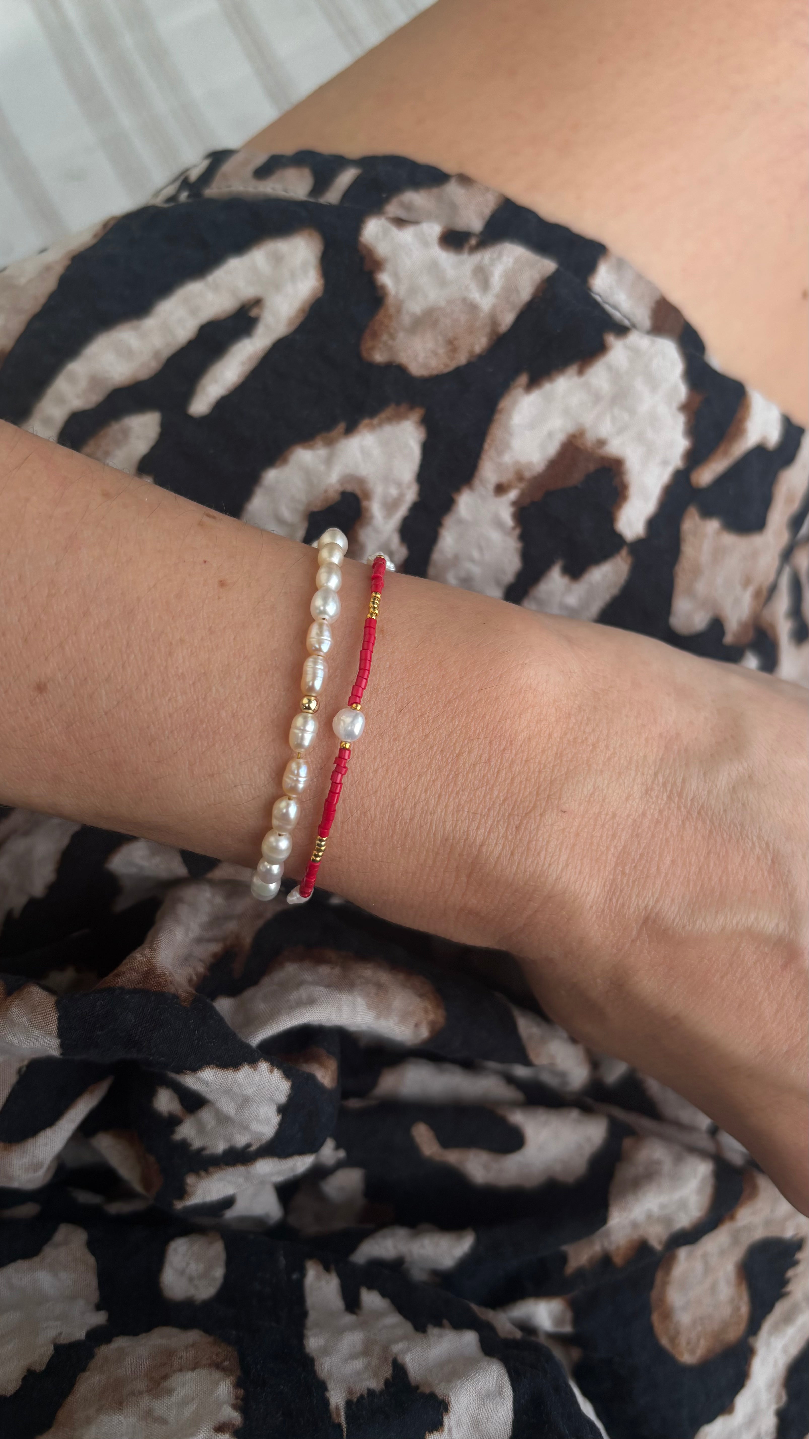 Armband red Love von edel weiss