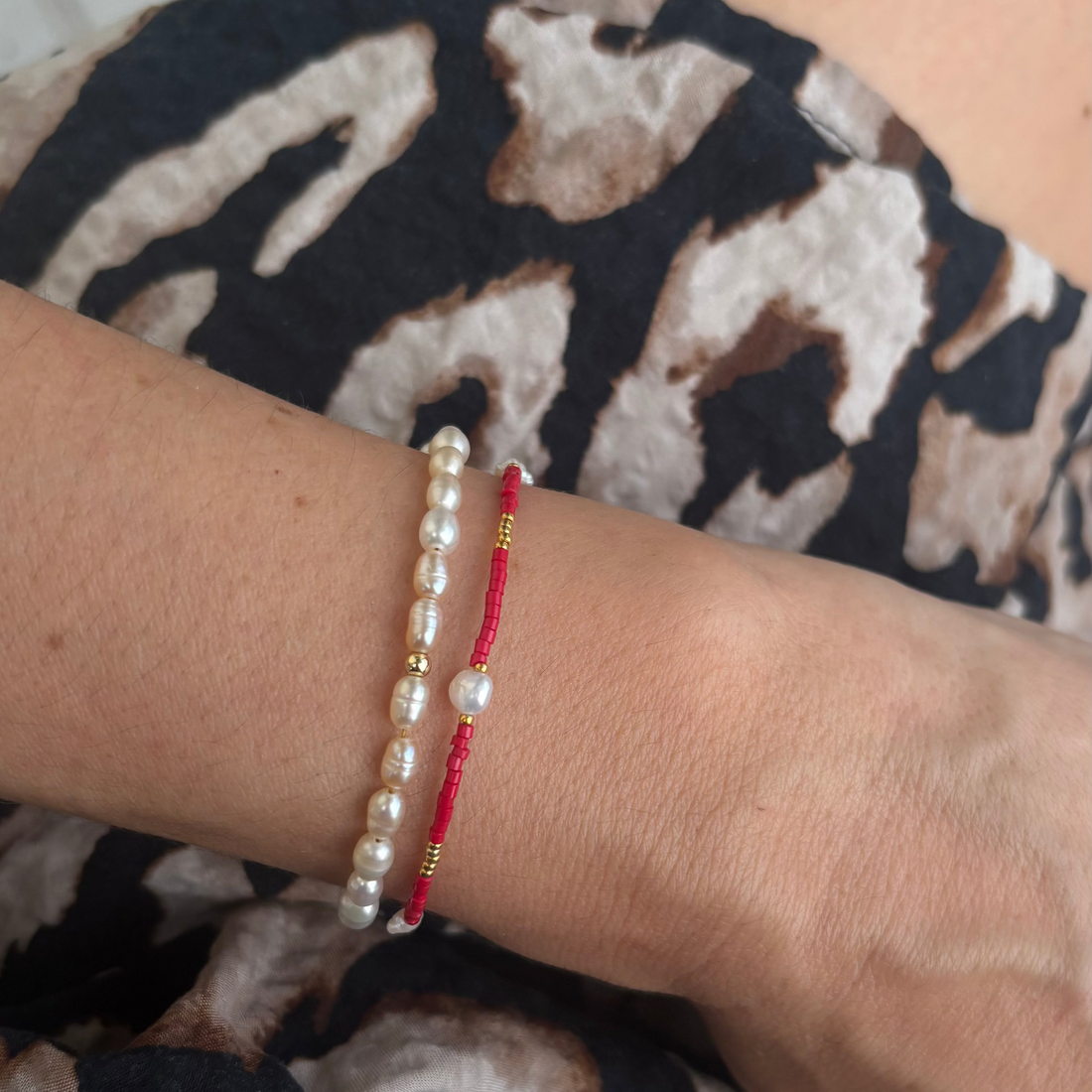 Armband red Love von edel weiss