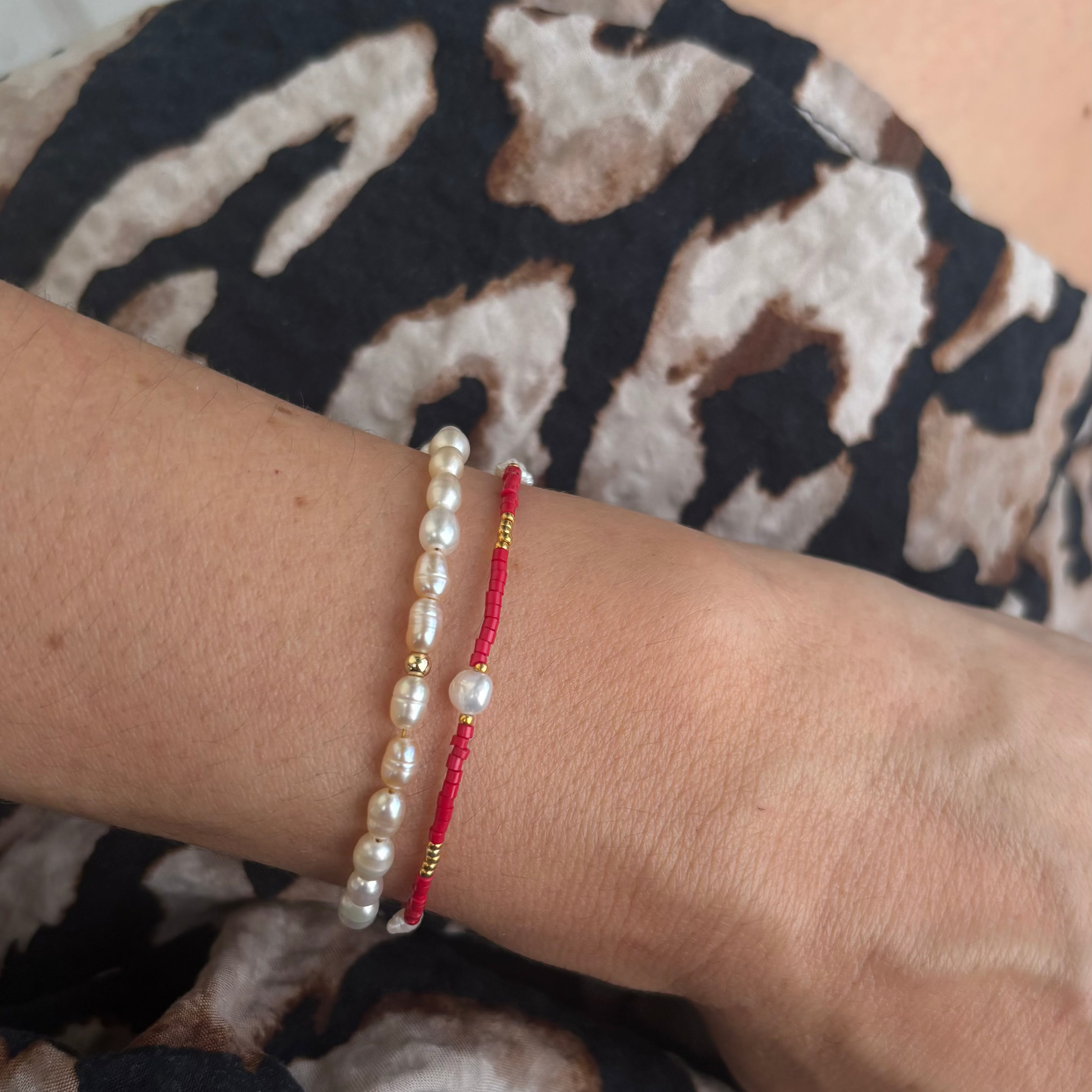 Armband red Love von edel weiss