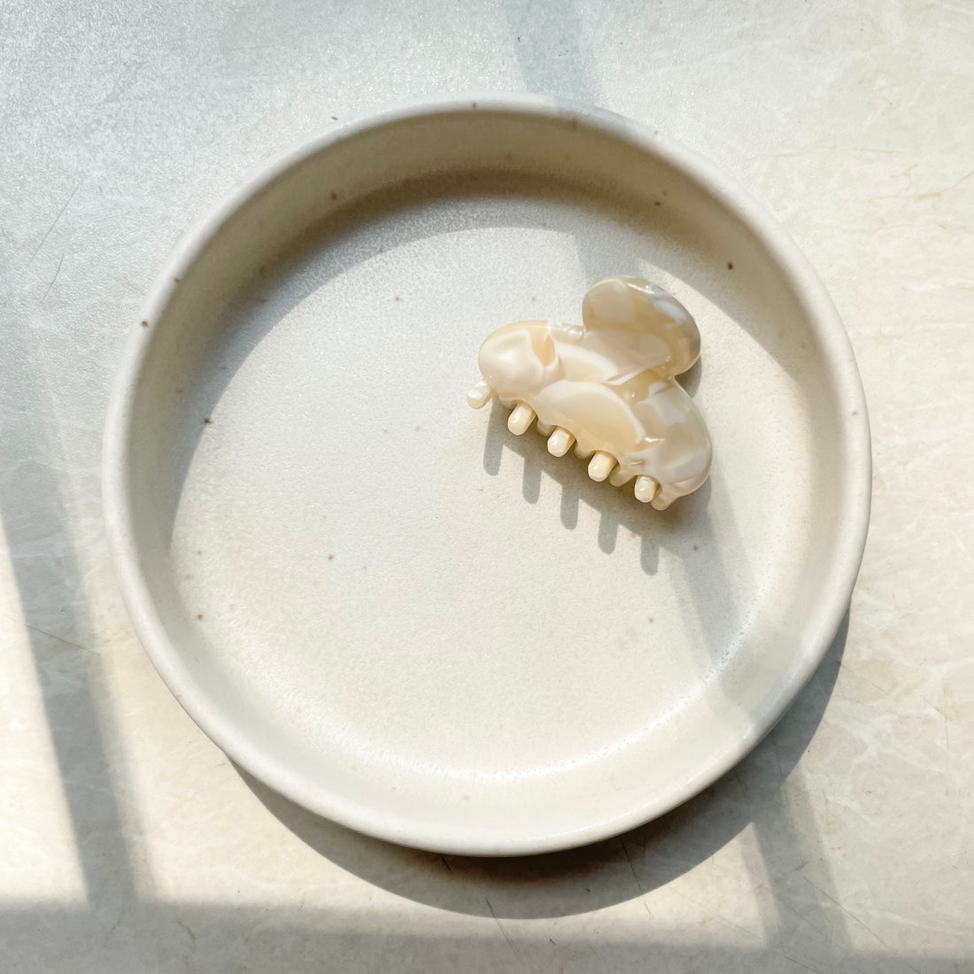 Haarklammer mini (cream) von selected by edel weiss edel weiss