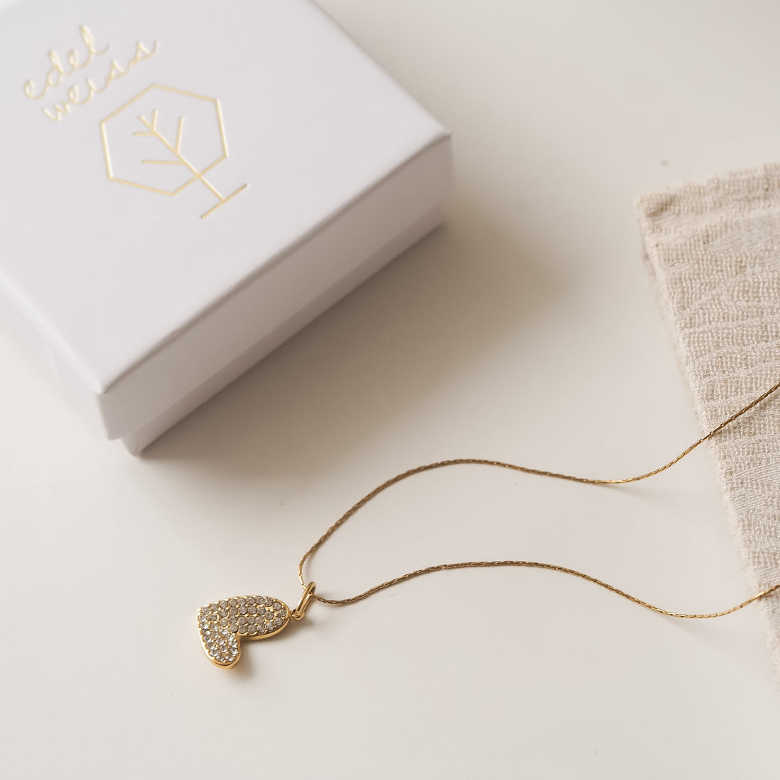 Kette Shining Heart von edel weiss