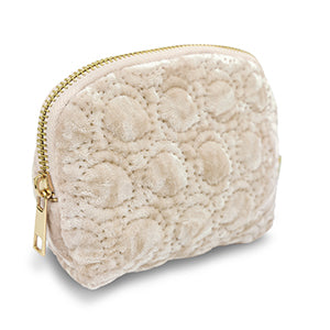 Samt Täschen (beige)