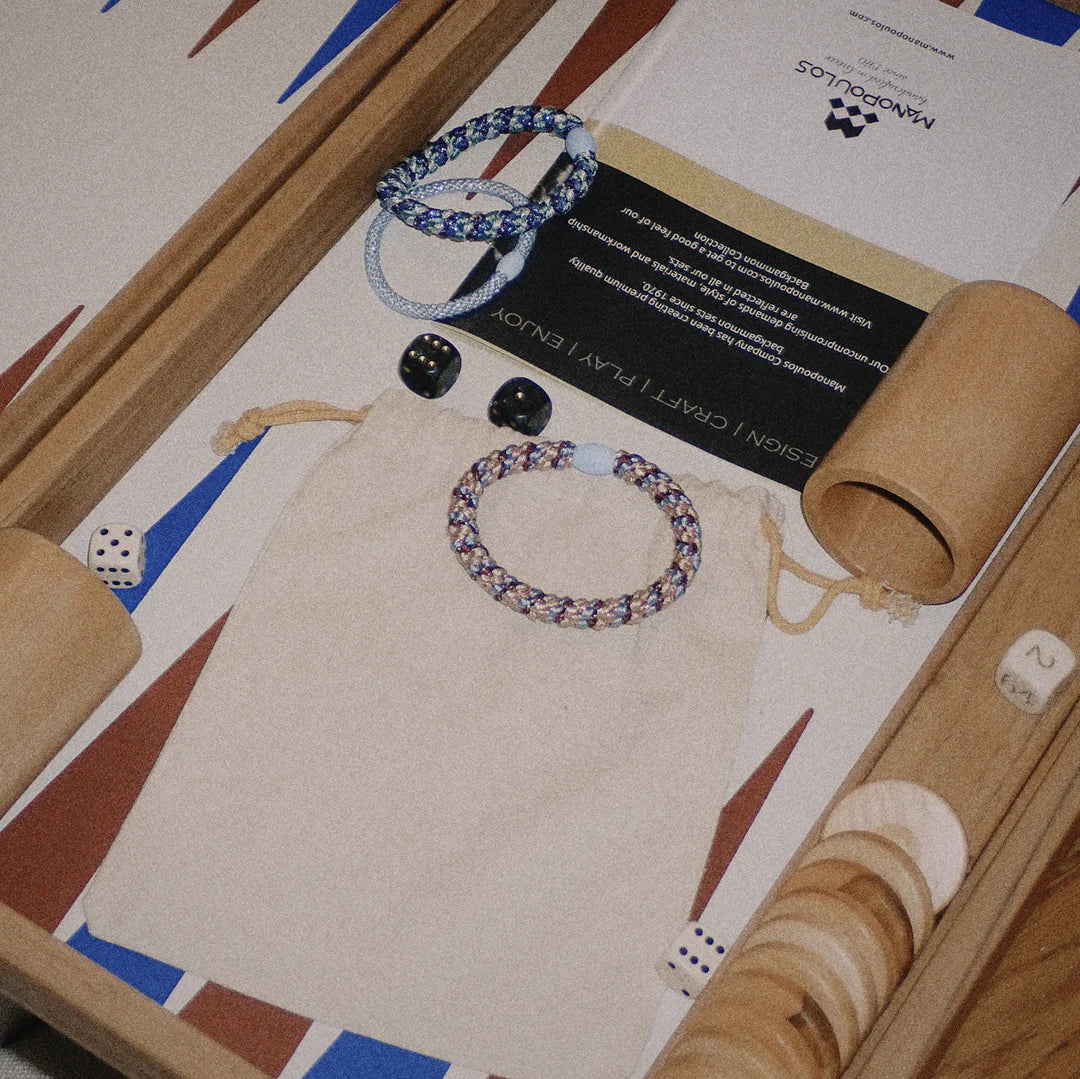 Haargummi Mix Light-blue-grape-glitter von Kknekki