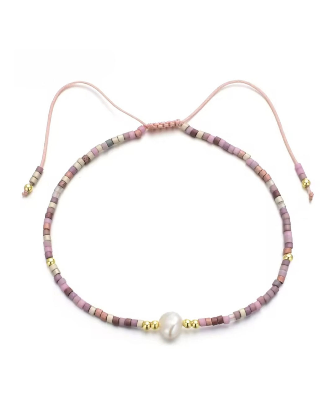 Armband Pearl Flieder von selected by edel weiss