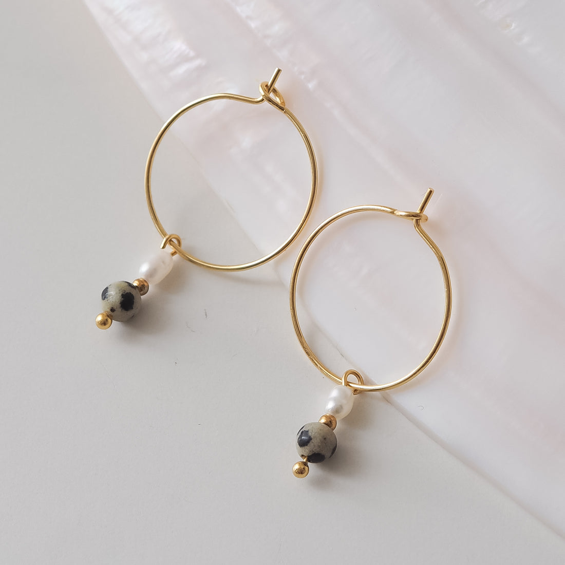 Ohrringe Dalmatiner von edel weiss