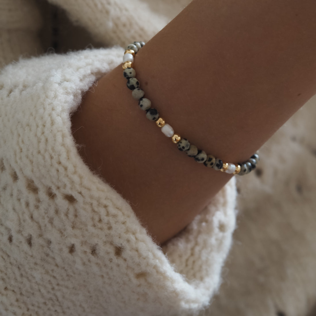 Armband Dalmatiner von edel weiss