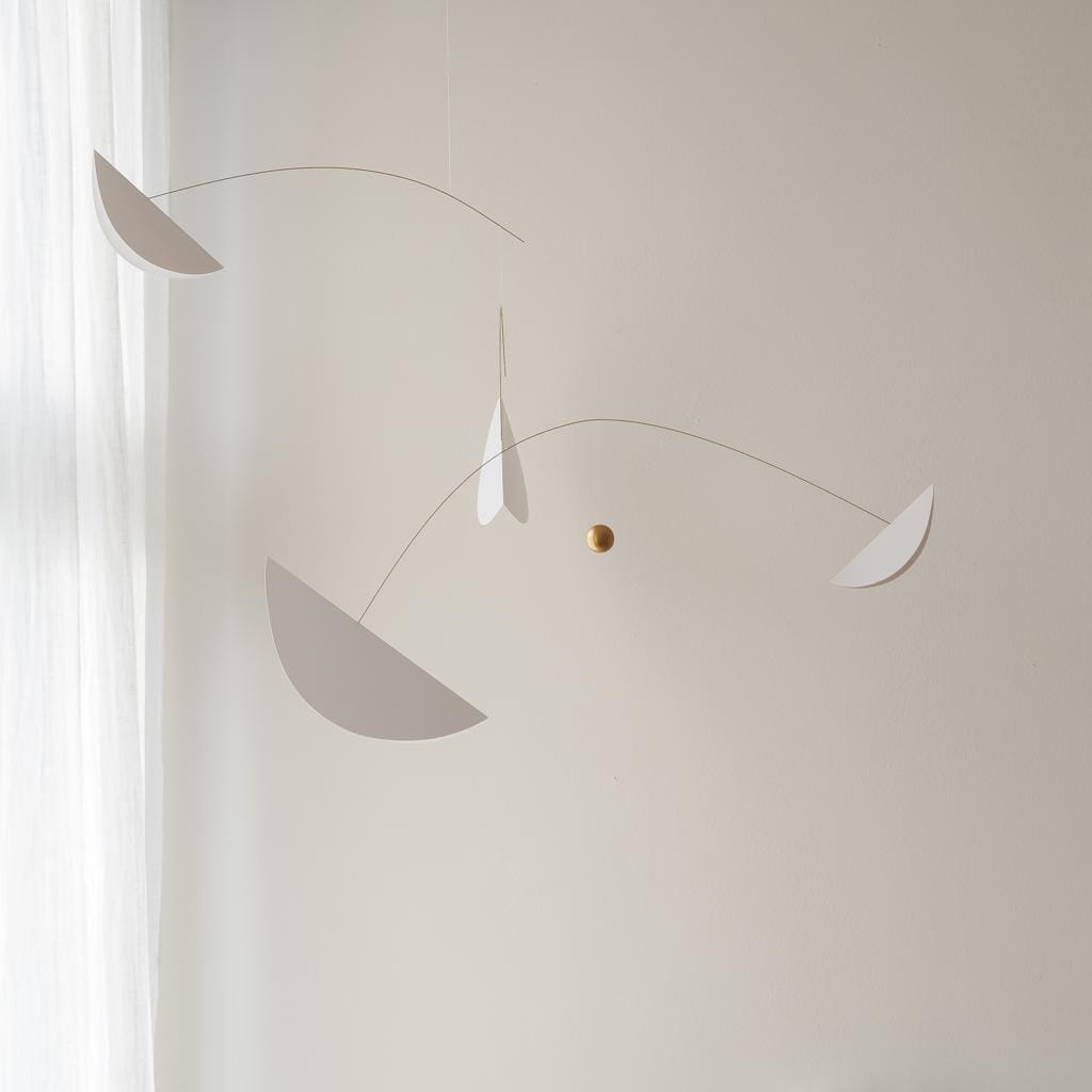 Mobile Life & Thread von Flensted Mobiles edel weiss