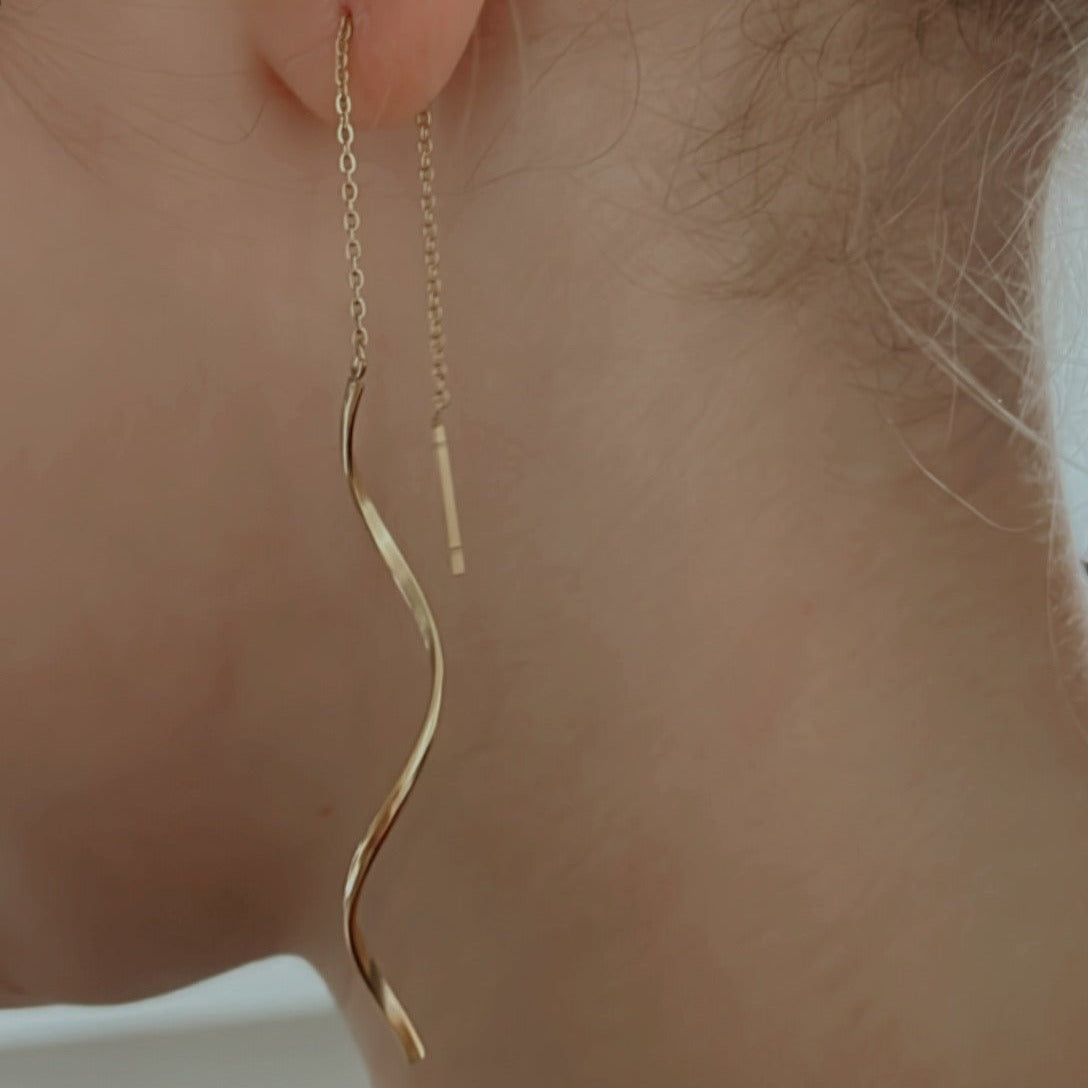 Ohrringe Twirl von selected by edel weiss edel weiss