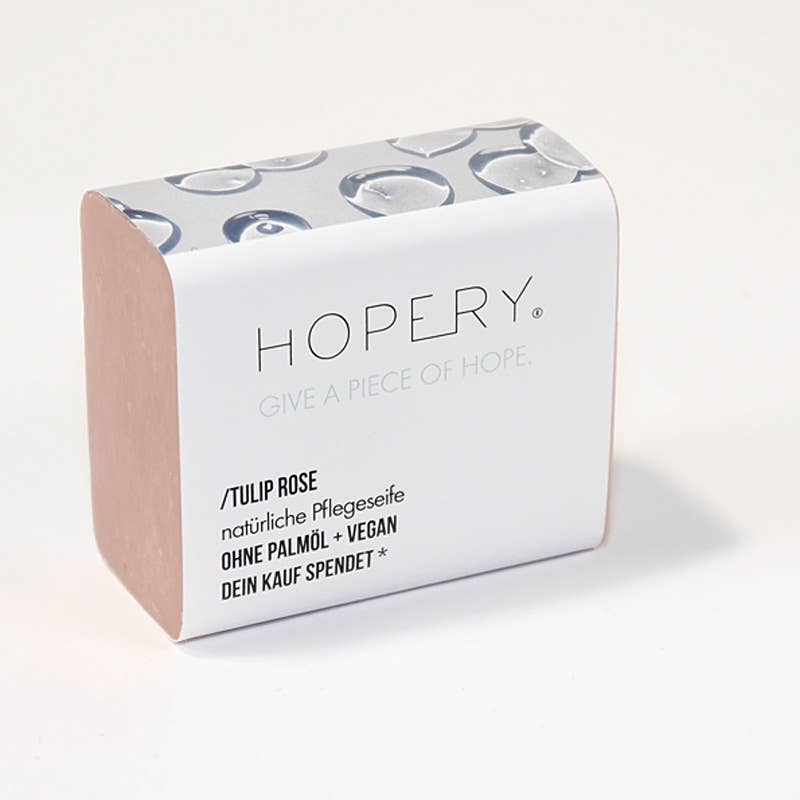 TULIP ROSE bar soap Hand- & Körperseife von Hopery
