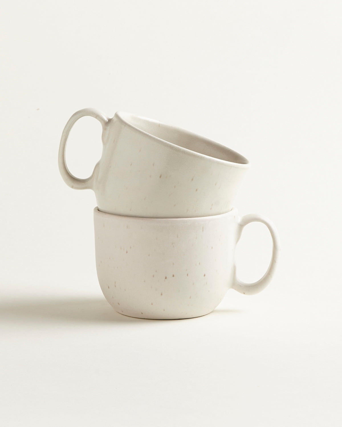 große Tasse (naturweiss) von onomao edel weiss