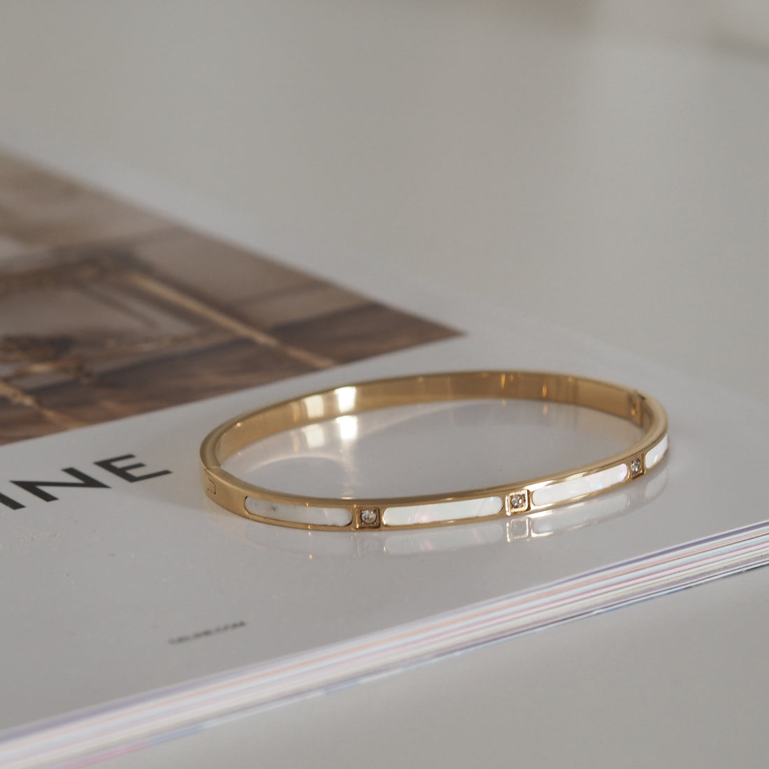 Armreif Pearl von selected by edel weiss