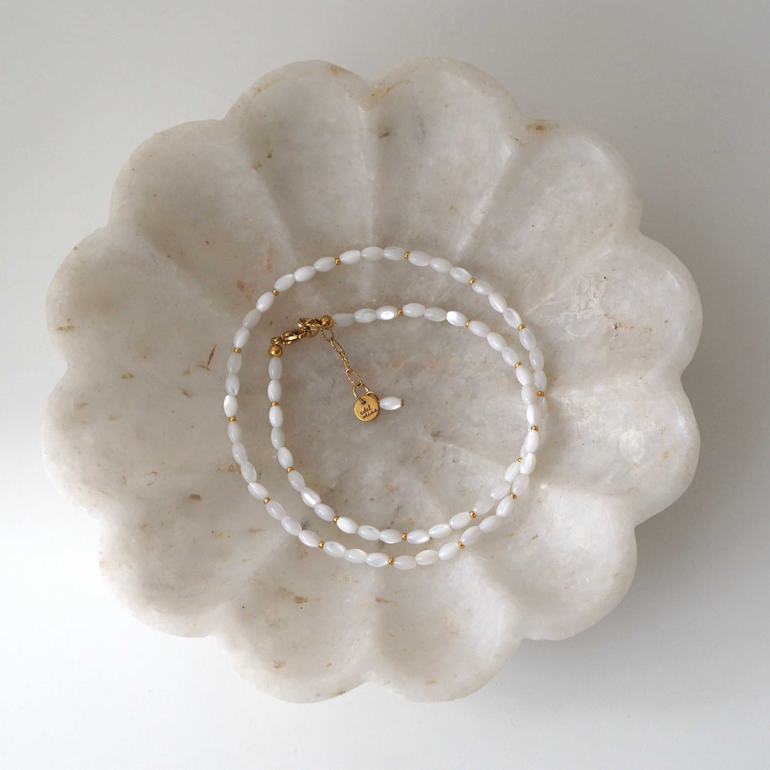 Kette White Shell von edel weiss