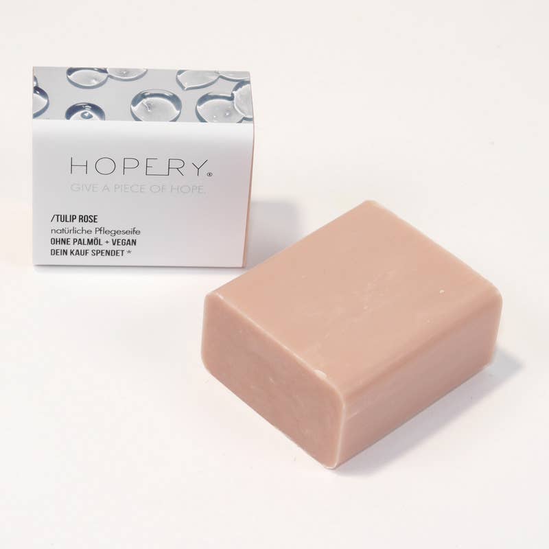 TULIP ROSE bar soap Hand- & Körperseife von Hopery