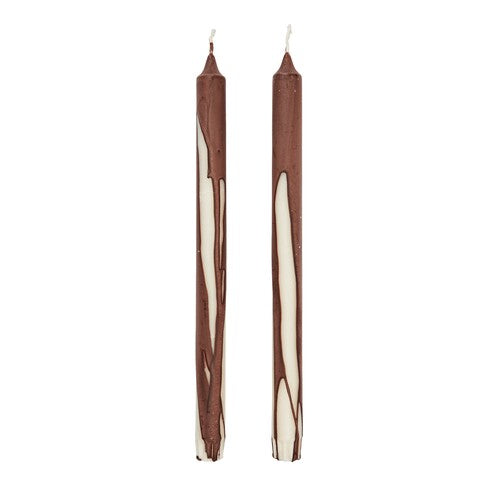 Kerzen Dryp 2erSet (braun) von ferm LIVING