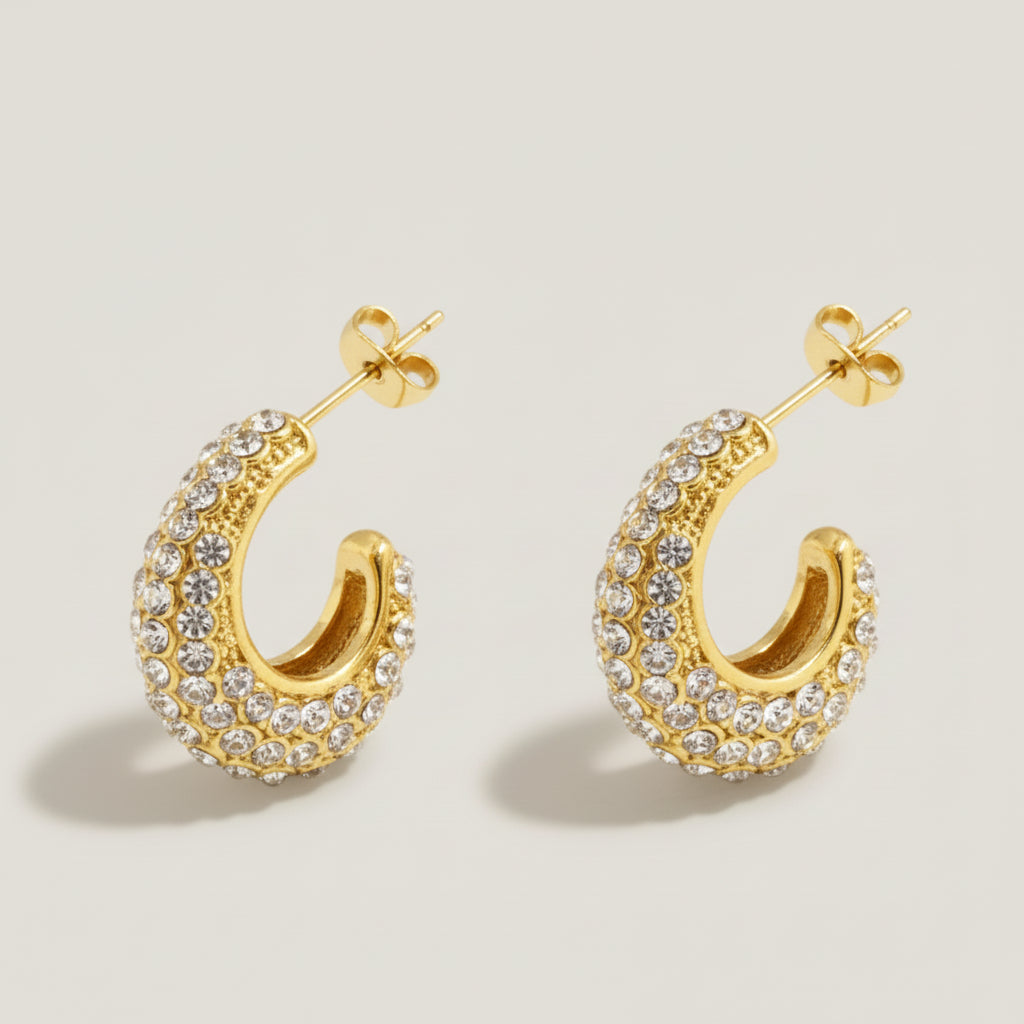 Ohrringe Drop Shine von selected by edel weiss