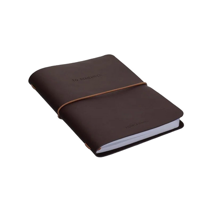 Notizbuch (dark wood ) von Monk &amp; Anna