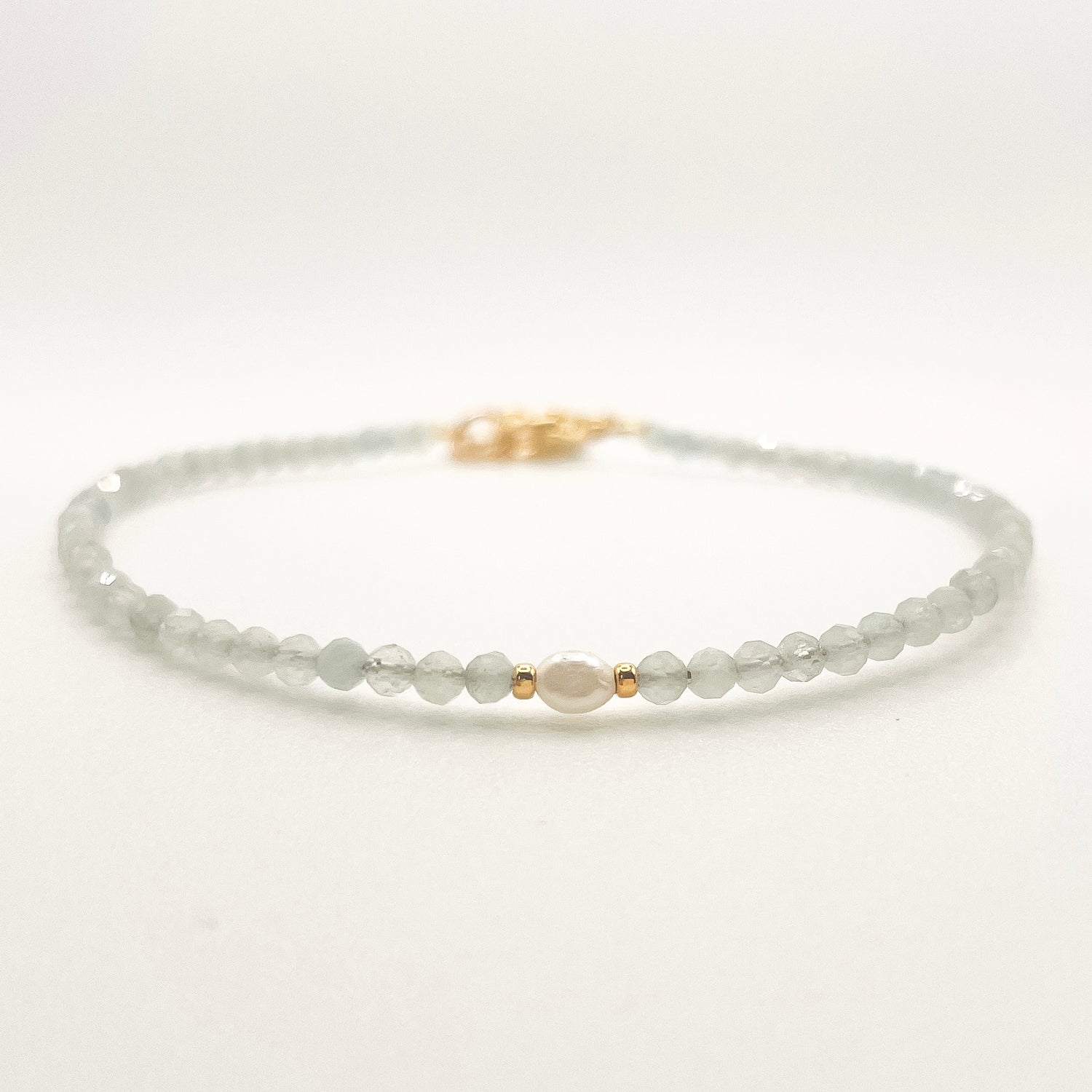 Armband Aqua mini aus Aquamarin von edel weiss edel weiss