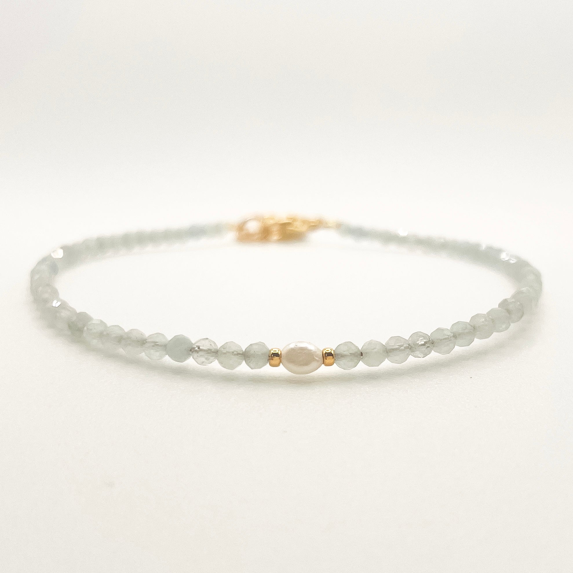 Armband Aqua mini aus Aquamarin von edel weiss edel weiss