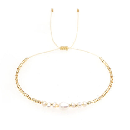 Armband Pearl Gold von selected by edel weiss edel weiss