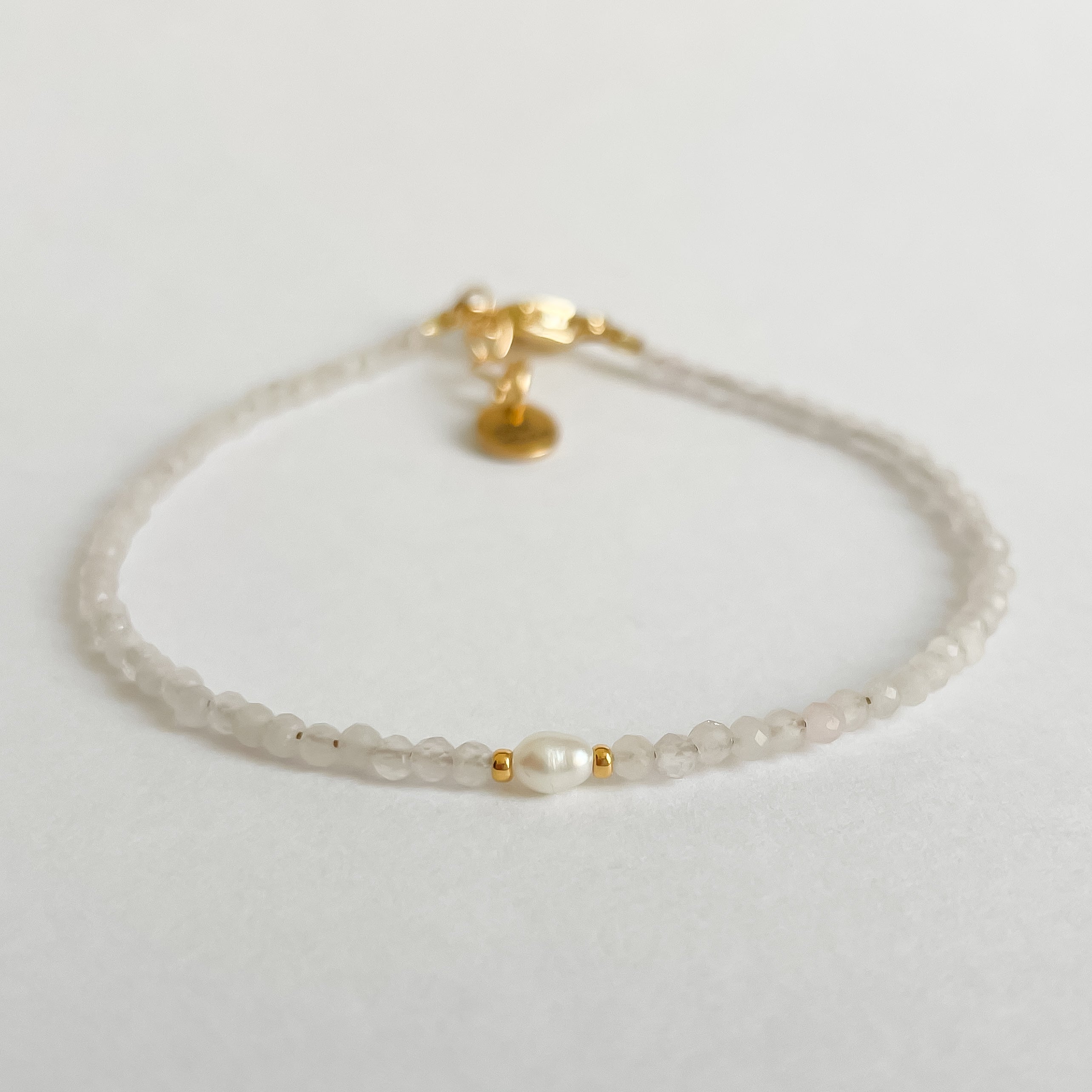 Armband Rosalie mini aus Rosenquarz von edel weiss edel weiss