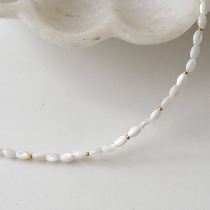 Kette White Shell von edel weiss
