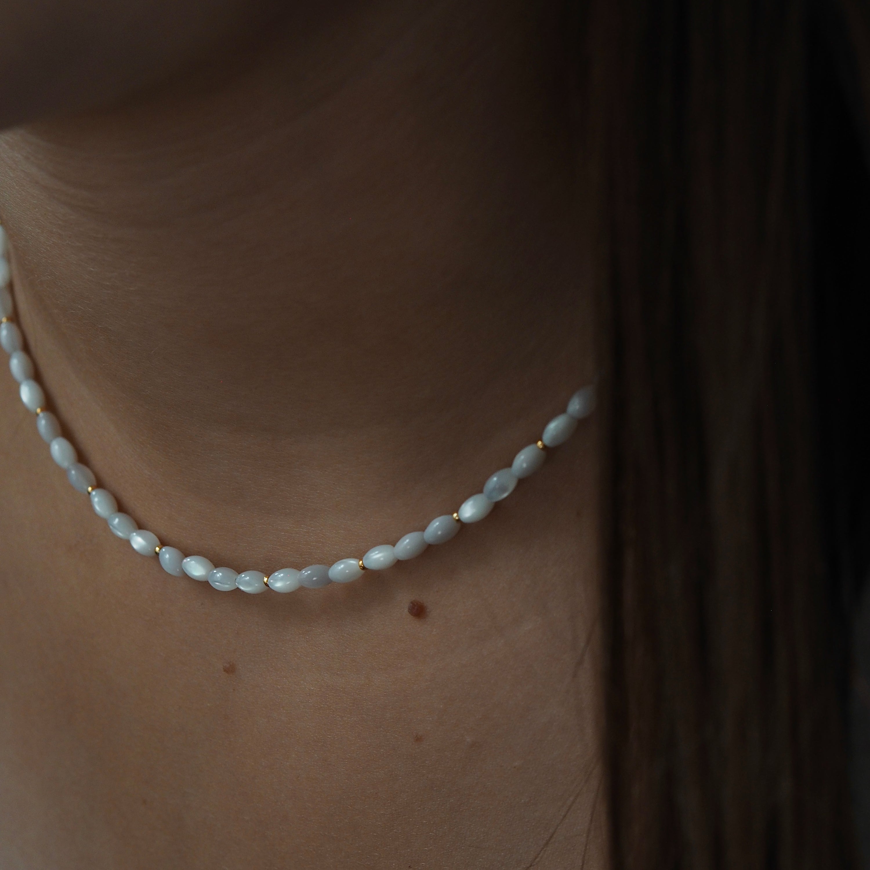 Kette White Shell von edel weiss