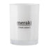 Duftkerze fresh cotton von Meraki edel weiss