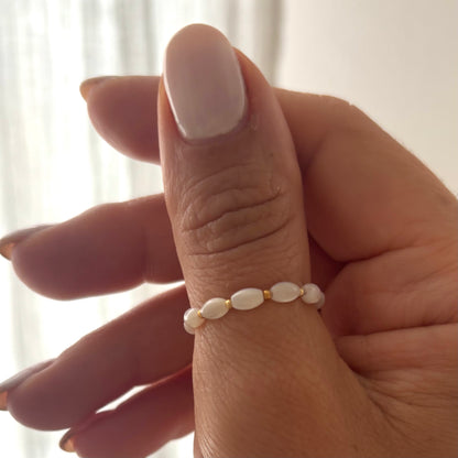 Ring Shell von edel weiss