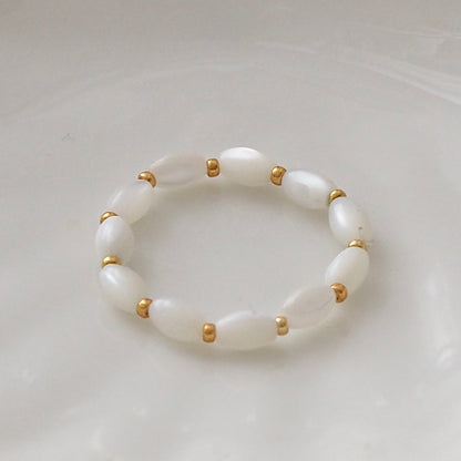 Ring Shell von edel weiss