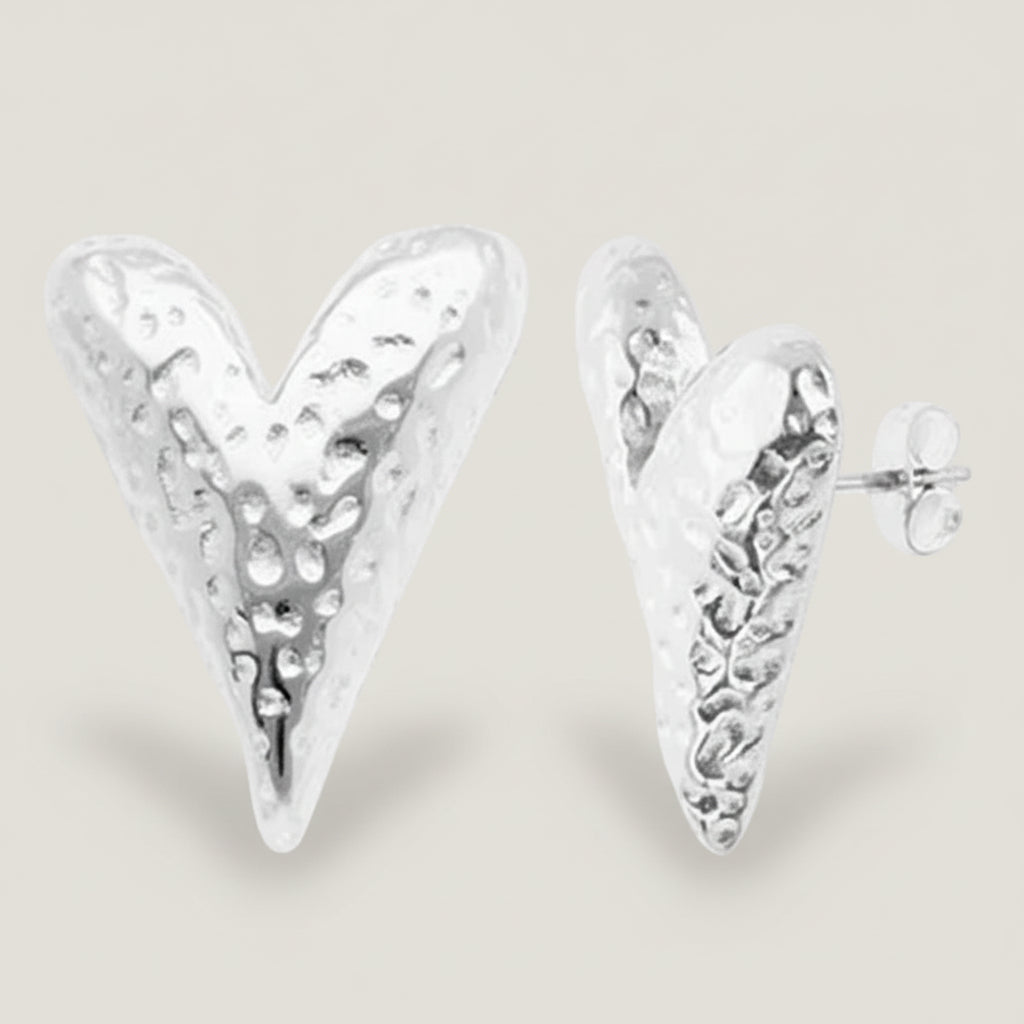 Ohrringe Silver Heart von selected by edel weiss