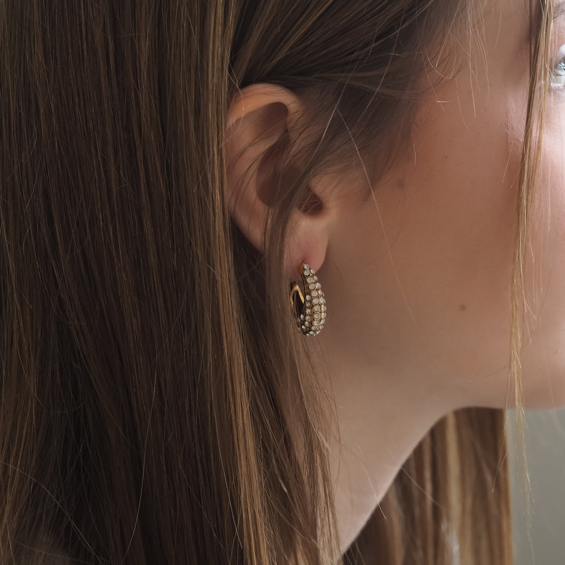 Ohrringe Drop Shine von selected by edel weiss