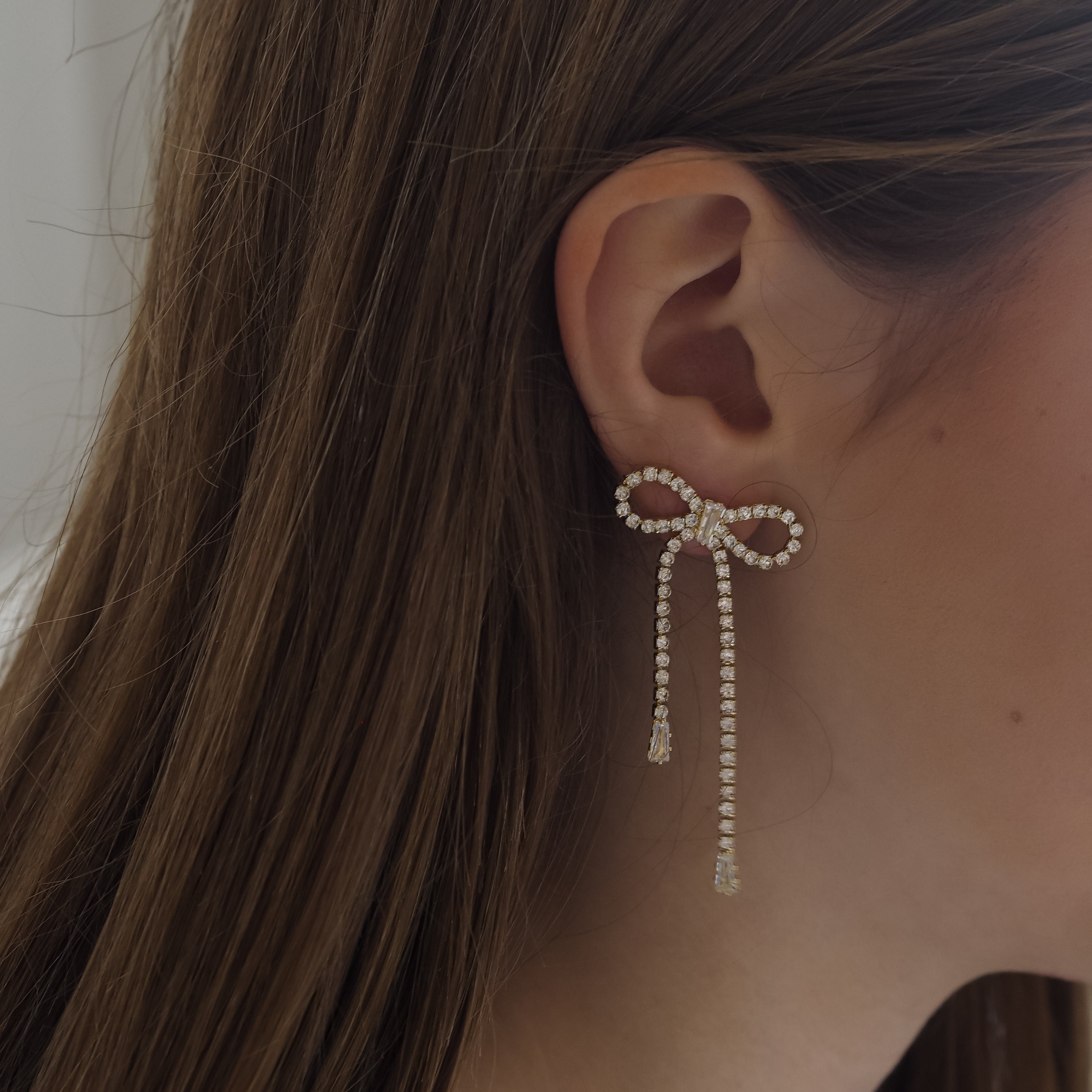 Ohrringe Schleife von selected by edel weiss