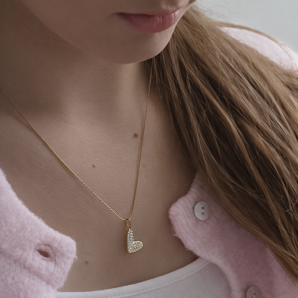 Kette Shining Heart von edel weiss