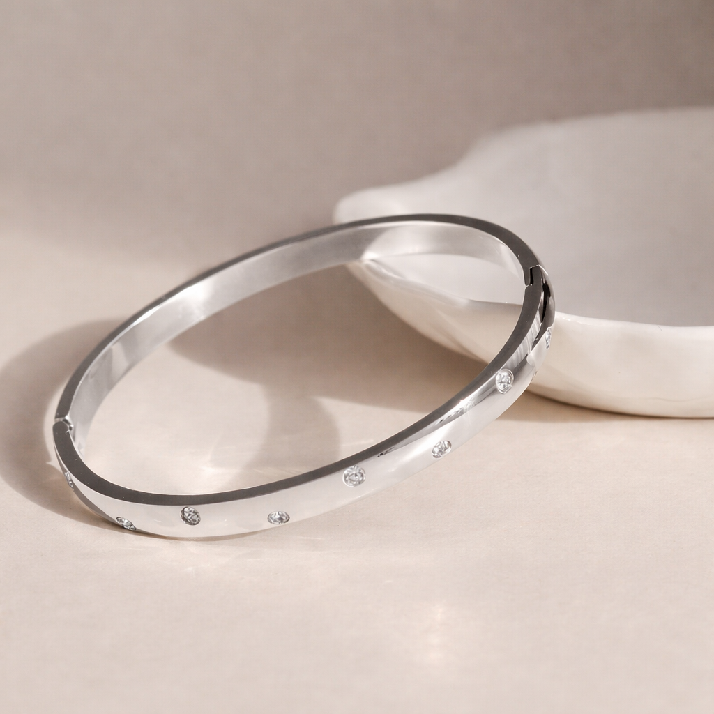 Armreif Stars (silber) von selected by edel weiss