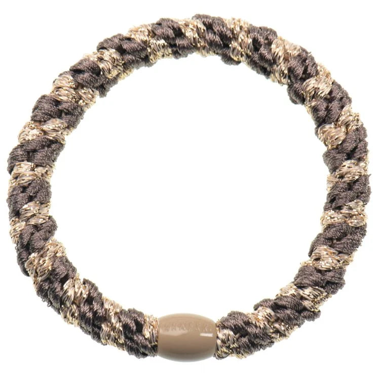 Haargummi Mole-beige-glitter von Kknekki