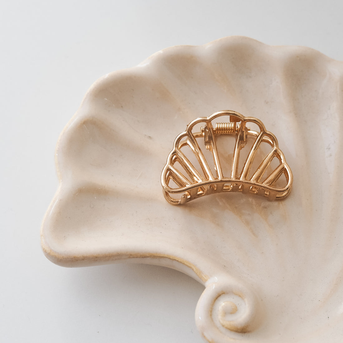 Mini Croissant Haarklammer