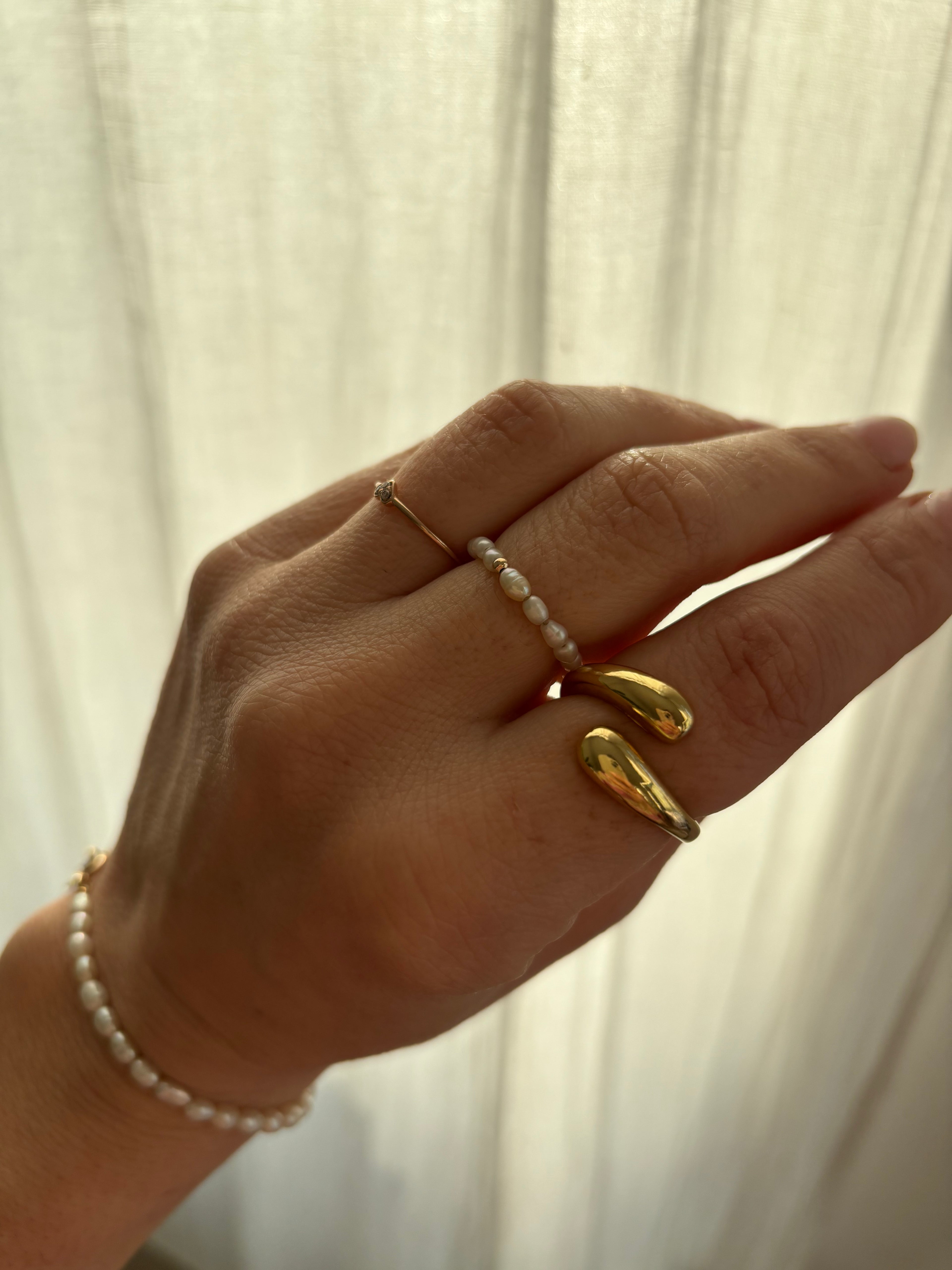 Ring Drop von selected by edel weiss