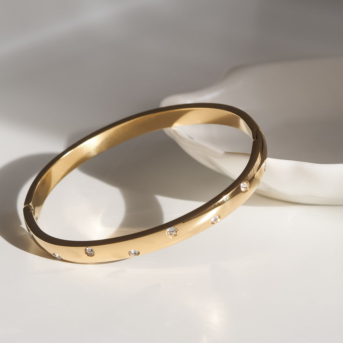 Armreif Stars (gold) von selected by edel weiss